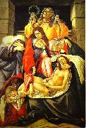 Sandro Botticelli Lamentation over Dead Christ oil painting artist